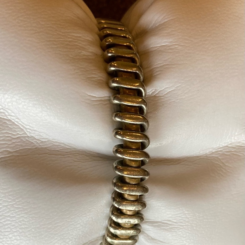 Stainless/gold tone cuff